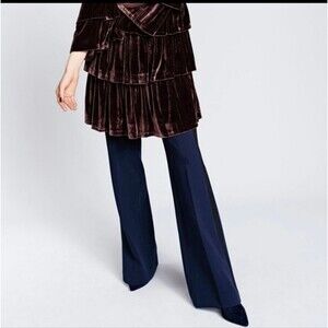 Banana Republic Olivia Palermo Collection Ponte Knit Flare Career Pants14